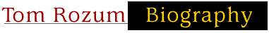 Tom Rozum Discography
